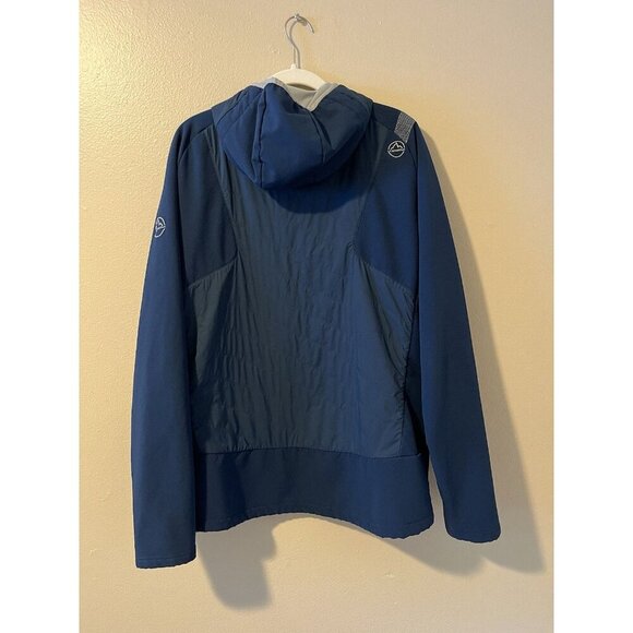 La Sportiva Jacket Coat Kopak Hoody M Mens Blue Full Zip Gorpcore Outdoor Climb - Picture 12 of 12